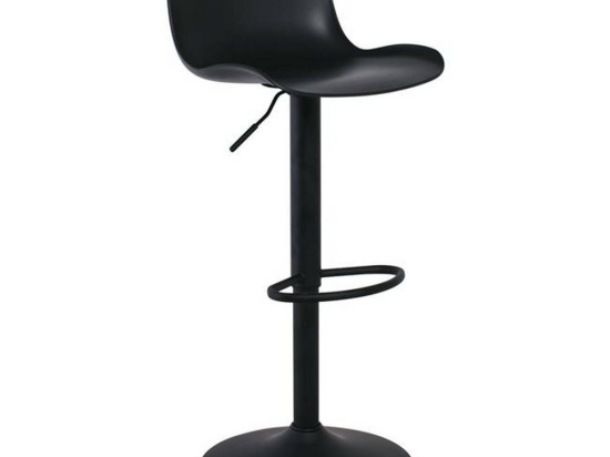 Σκαμπό Μπαρ Moss Black ΕΜ200,1 44x45x58/81-79/102cm Σετ 2τμχ Πολυπροπυλένιο