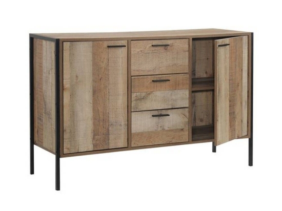 Μπουφές Pallet-W Antique Oak Ε8439,W 124x40x80cm Ξύλο