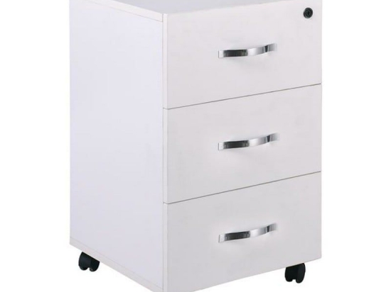 Συρταριέρα Γραφείου Unit ΕΟ438,1 38x42x63cm White