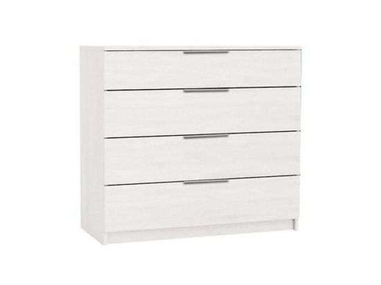 Συρταριέρα Drawer White Ε759,3 80x40x83cm Μελαμίνη