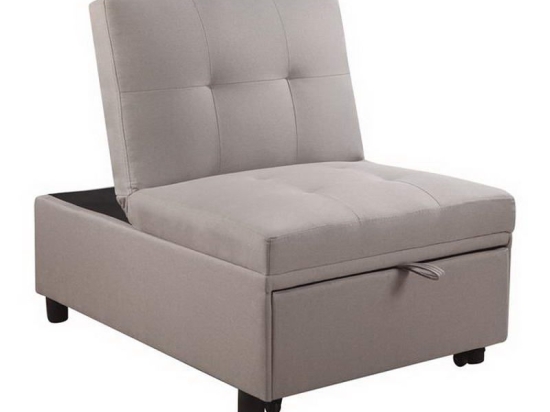 Πολυθρόνα - Κρεβάτι Imola Ε9921,03 75x106x90/75x172x44cm Cappuccino Ύφασμα