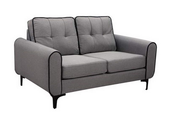 Καναπές Διθέσιος Puerto Ε9691,2 142x75x82cm Grey Ύφασμα