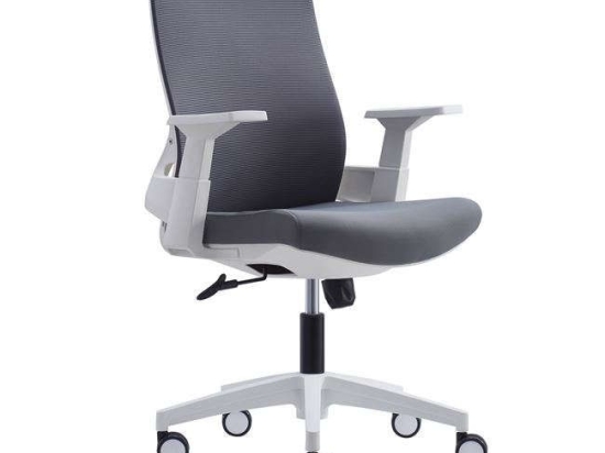 Πολυθρόνα Γραφείου BF8950 ΕΟ529,30 64x64x98/110cm White-Grey