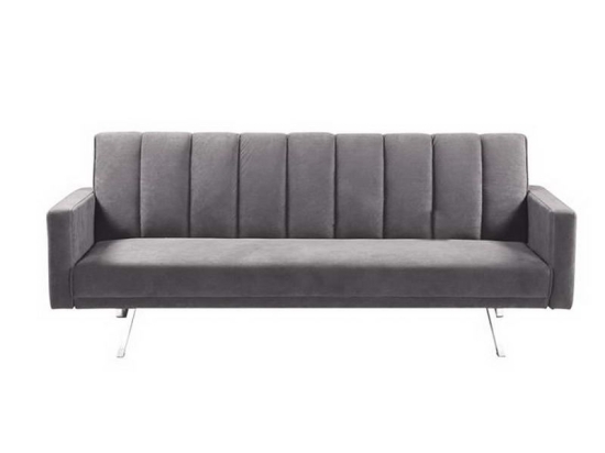 Καναπές - Κρεβάτι Hit Ε9441,1 198x86x81cm/180x104x41cm Light Grey Μέταλλο,Ύφασμα,Ξύλο
