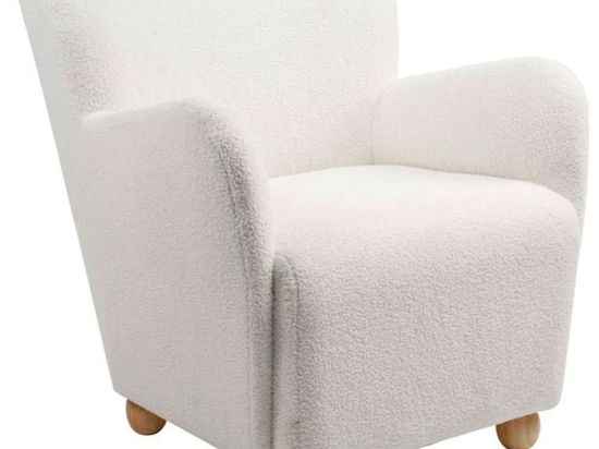 Πολυθρόνα Aroma Teddy Ε7123,1 76x84x85cm White