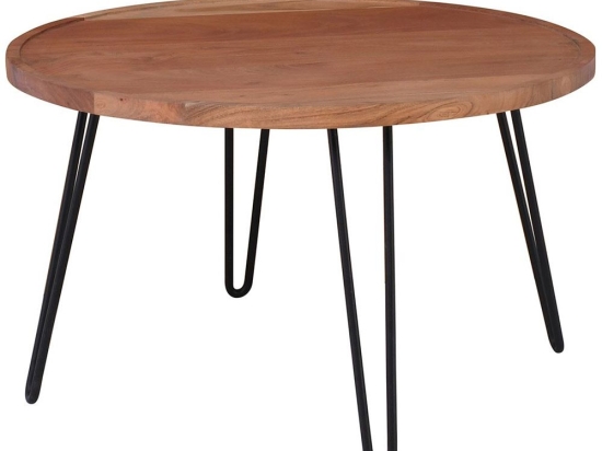 Τραπεζάκι Matri-W ΕΑ7076,1W 76x45cm Natural-Black
