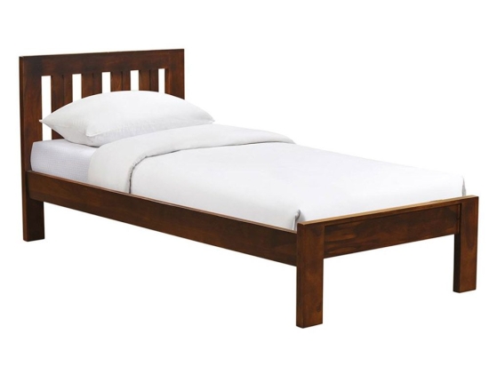 Κρεβάτι Soho Μονό ΕS7121,2 94x205x90cm Walnut Μονό