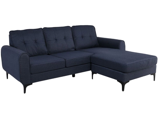 Καναπές Γωνία Gerry Ε9582,2 197x158x83cm Anthracite