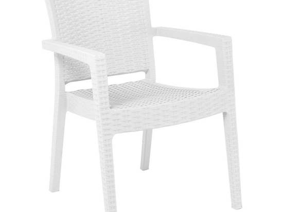 Πολυθρόνα Στοιβαζόμενη Lora-Pro Ε303,20 58x61x87cm White