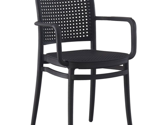 Πολυθρόνα Florence Ε387,30 54x54x84cm Black