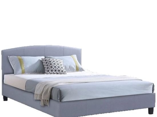 Κρεβάτι Odeon Ε8806,31 168x215x94cm Grey Διπλό