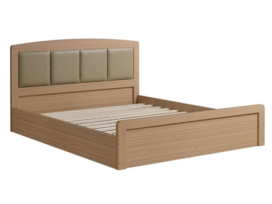 Κρεβάτι Διπλό Caliber (Για Στρώμα 150x200cm) Ε73861 158x210x100cm Natural Διπλό