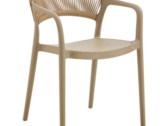 Πολυθρόνα Donna Ε3150,3 57x55x79cm Beige-Sand