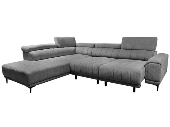 Καναπές Δεξιά Γωνία Massimo Ε983,2R 289x229x107/74-90cm Grey