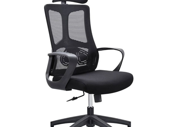 Πολυθρόνα Διευθυντή BF8600 ΕΟ619,1 62x68x114/124cm Black