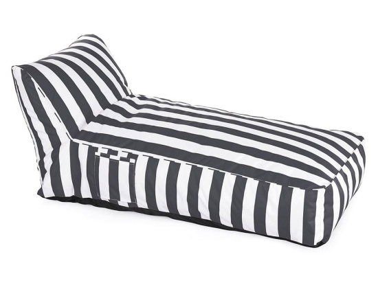 Πουφ-Ξαπλώστρα Taco Max Ε029,50 70x150x65cm White-Grey