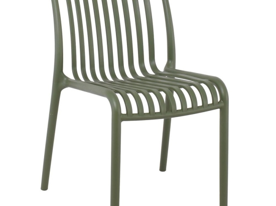 Καρέκλα Στοιβαζόμενη Moda-N Ε3801,4Ν 51x57x78cm Green