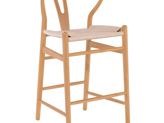 Σκαμπό Bar Lima Ε75171,1 55x53x67/98cm Natural