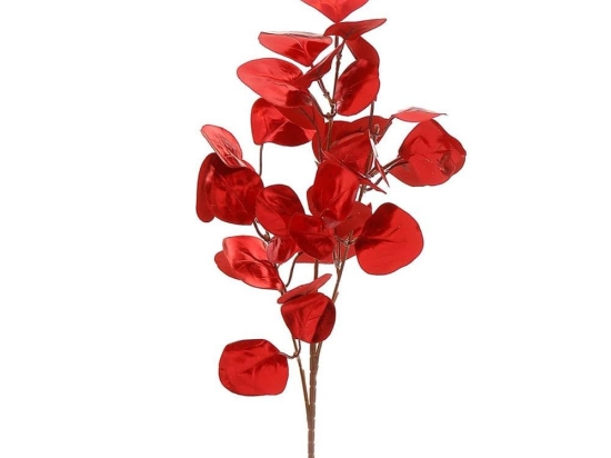 Κλαδί Με Κόκκινα Φύλλα 00.11.16923 60cm Red