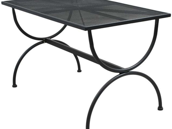 Τραπέζι Κήπου 0030-124-022 120x70x72cm Grey