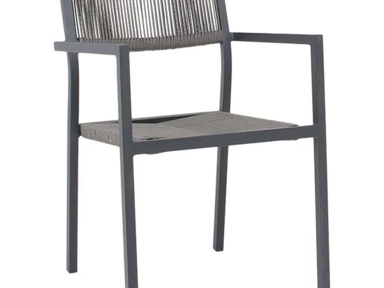 Πολυθρόνα Lesoto 0043-124-006 57x61x83cm Grey