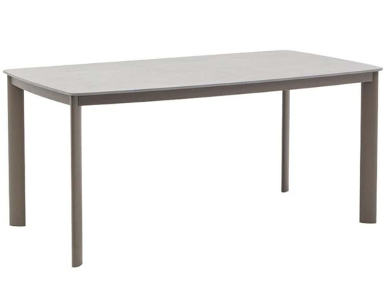 Τραπέζι Κήπου Asanio 0044-124-005 160x90x75cm Brown