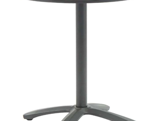 Τραπέζι Κήπου Silvio 0044-125-016 70x72cm Grey