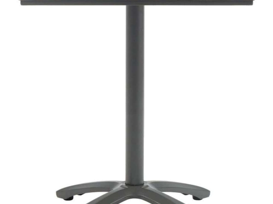 Τραπέζι Κήπου Zeno 0044-125-017 70x70x72cm Grey