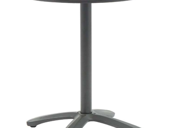 Τραπέζι Κήπου Silvio 0044-125-018 60x72cm Grey