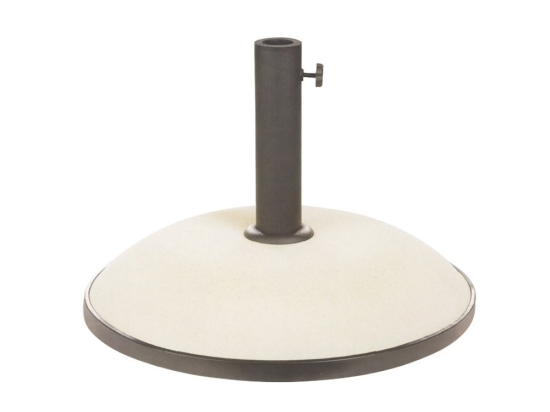 Βάση Ομπρέλας 01-00-0037 50kg Με Σωλήνα Φ64mm White-Black
