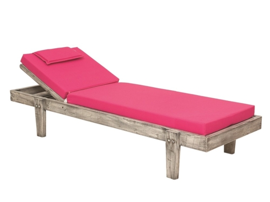 Μαξιλάρι Ξαπλώστρας Aegean 01-00-0645 5cm Pink