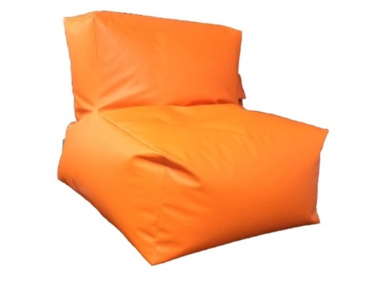Πουφ Πολυθρόνα Andrian 01-00-1904 Αδιάβροχο 70x78x66cm Orange