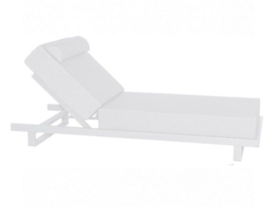 Ξαπλώστρα Riviera 01-00-2157 198x75x36/105cm White