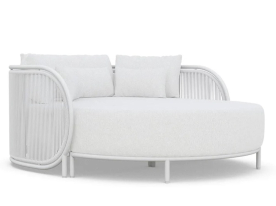 Ξαπλώστρα - Κρεβάτι Kamari Day-Bed 01-00-2801 185x153x71cm Ecru