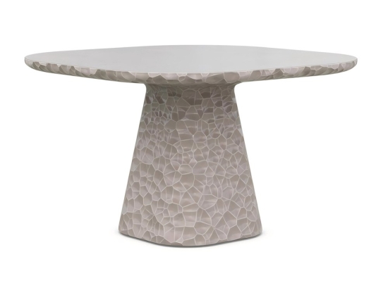 Τραπέζι Panama/T 01-00-2815 Concrete Φ122x79,5cm Oat