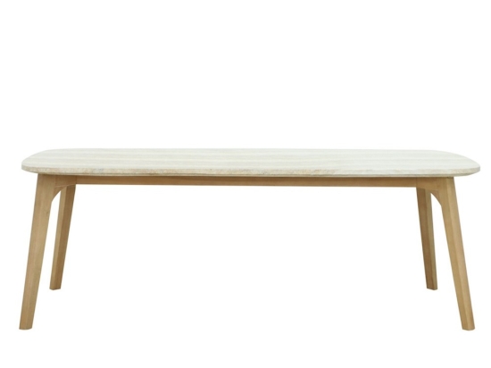 Τραπέζι Κήπου Mali/T 01-00-2846 225x100x79cm Beige-Natural
