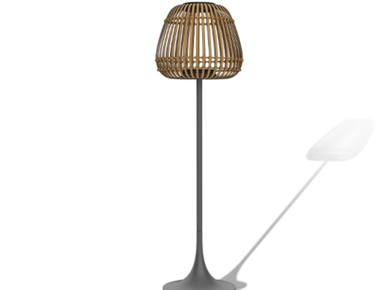 Φωτιστικό Δαπέδου Mona 01-00-2862 50x50x170cm Natural Artie