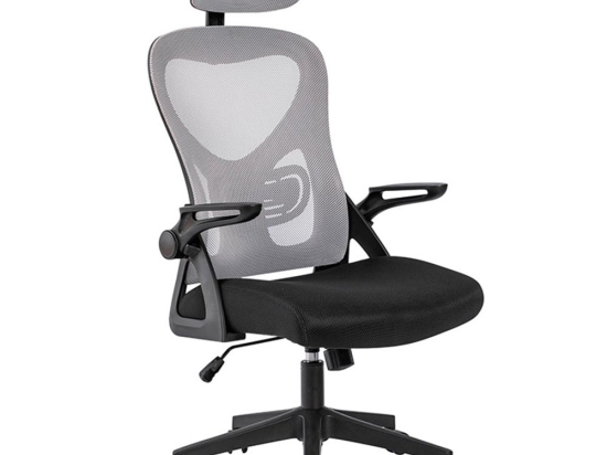 Πολυθρόνα Γραφείου A8980 01.0381 59x63x46-113/56-122cm Black-Grey Zita Plus