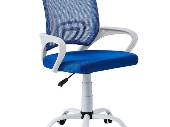 Πολυθρόνα Γραφείου A1850 Sw 01.0753 59x50x44-86/52-94cm Blue