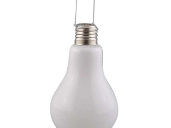 Βάζο - Λάμπα 012.140050002 13,5cm White Γυαλί