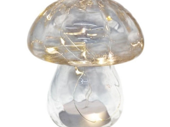 Φωτιστικό Επιτραπέζιο Led Μανιτάρι 014.OR6374 2700K 5Lm 13,5x16cm Clear