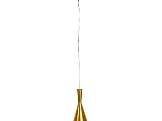 Φωτιστικό Οροφής Shanghai 01546 1xΕ27 Φ18x38,5cm Gold GloboStar