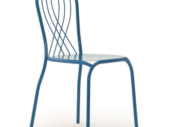 Καρέκλα Talia 02-00-0456 53x50x88cm Light Blue