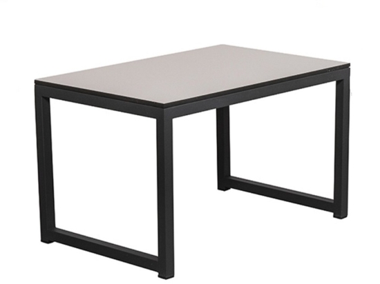 Τραπέζι Κήπου Casual/T 02-00-0488 74x49x45cm Black-Grey