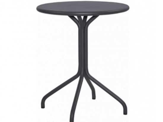 Τραπέζι Κήπου Tino 02-00-0684 Φ70x74cm Black