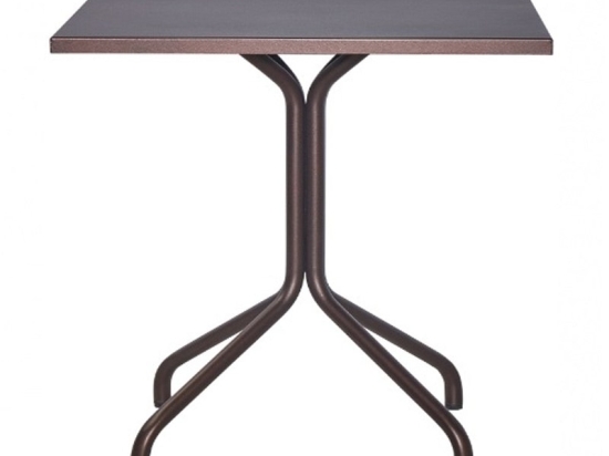 Τραπέζι Tino/S 02-00-0685 60x60x74cm Black