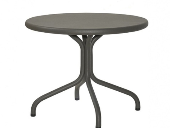 Τραπέζι Tino/L 02-00-0815 Φ60x48cm Black
