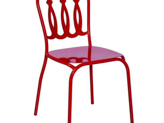 Καρέκλα Talia-3 02-00-1224 53x50x88cm Red