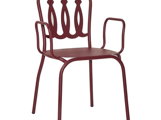 Καρέκλα Talia-3/P 02-00-1225 53x54x88cm Bordo