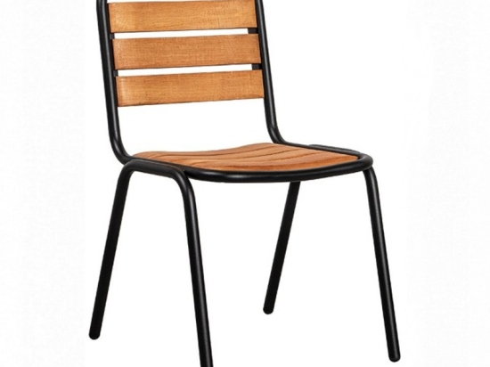 Καρέκλα Canyon/T 02-00-1357 57x50x85cm Black-Oak